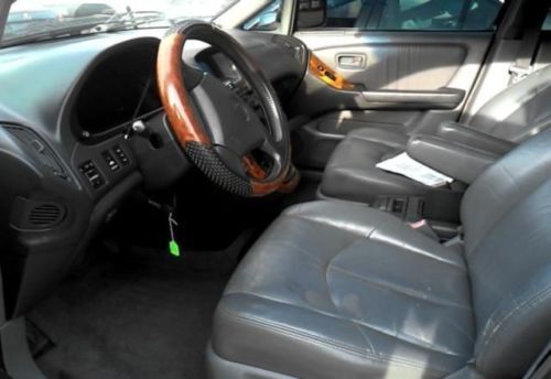 00*99 lexus rx300 air bags both driver passenger rx-300 2000*1999 charcoal black