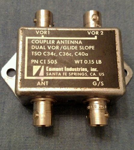 Serviceable comant vor antenna glideslope coupler ci505