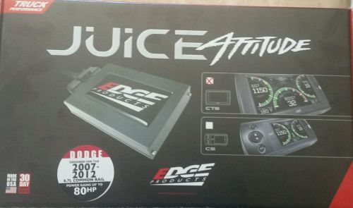 Edge juice with attitude cts monitor for 2007.5-2009 dodge 6.7l cummins 31105