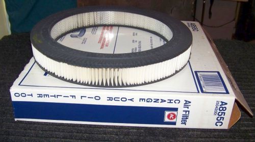 A855c 25042001 ac-delco air filter vtg 1980s chevy nova toyota tercel new w/ box