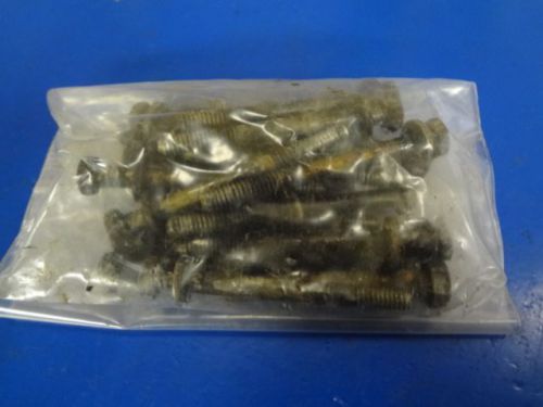 316907 set of 18 screws for the exhaust cover, 1972 evinrude 65hp, model 65272s