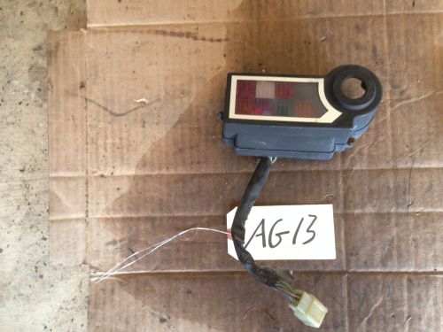 84 85 kawasaki zn1100 shaft ltd pilot lights, indicator lights assembly ag13