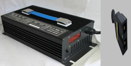 New 48v ezgo golf cart battery charger 15a forklift 48 volt 15 amp powerwise yam