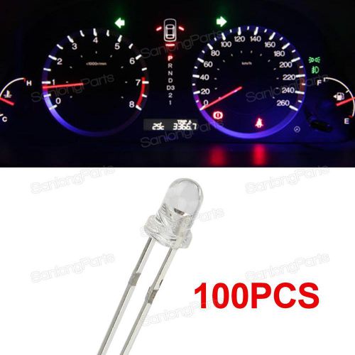 Sell 100pcs White Light Diode Emitting LED Gauge Cluster Dashboard Replace 3mm 12V in Milpitas