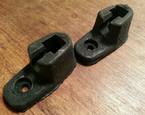 Triumph spitfire tr6 gt6  sun visor retainer pair feet