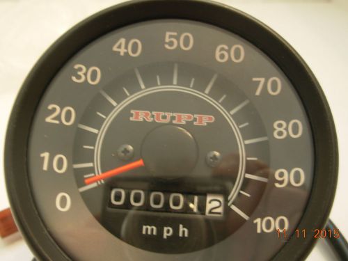 * vintage nos rupp snowmobile speedometer