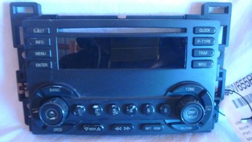 04 05 06 chevrolet malibu radio cd face plate replacement 15793374