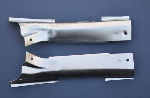 55 56 57 chevy nomad wagon tailgate hinge covers pair *new* 1955 1956 1957