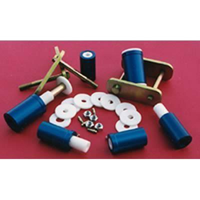 Global west leaf spring shackles and hangers rear stock ride height ford mustang