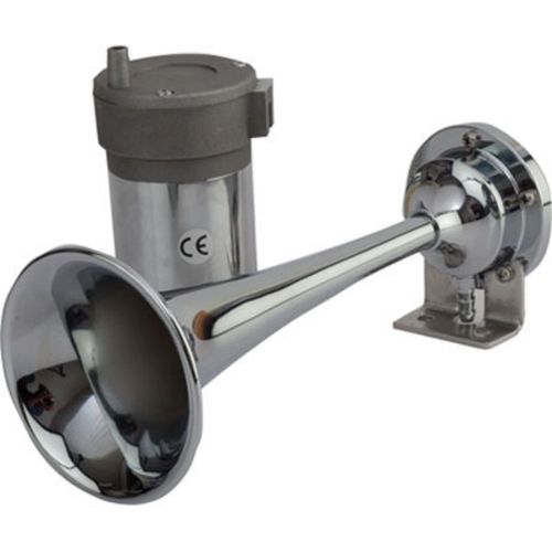 Boat marine maxblast air horn mini single trumpet 9-5/8" 12 volt psi 9-11