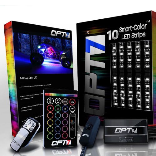 Atv utv underbody glow led lighting kit | multi-color accent neon strips