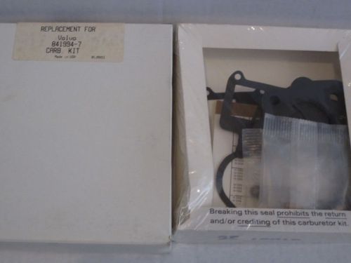 Volvo 841994-7 carburetor repair rochester kit also fit some omc 984487 new