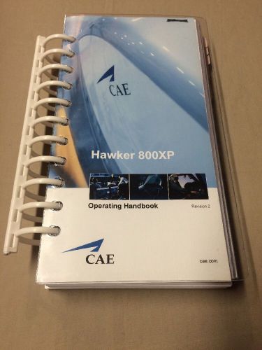 Hawker 800xp original cae operating handbook