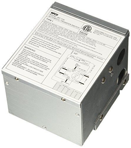 Wfco t30 30 amp transfer switch