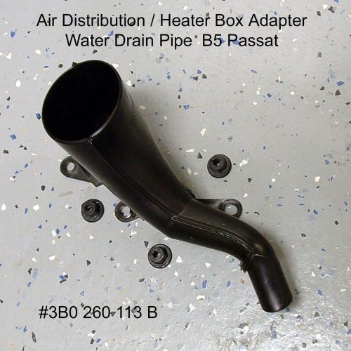 Vw b5 passat air distribution box water drain pipe 1998-2005 hvac 8d1260113b