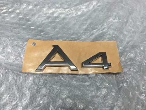 Audi 8h08537412zz genuine oem nameplate