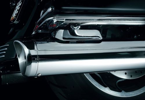 Kuryakyn 7255 muffler bracket covers for 4" mufflers