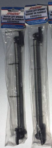 2 (two) hatch support springs 12", stainless steel, seasense pn 50045450, nos