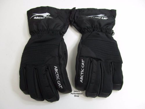 Arctic cat backcountry black snowmobile gloves s m l xl 2x 5262-224 5262-226