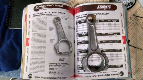 Lunati pro billet rods for chevy chevrolet small block 5.850