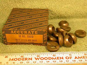 Vintage accurate 75513 valve rocker arm balls qty 12  in original box