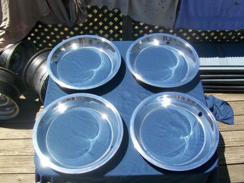 Vintage 15 x 7 chevy rally wheel trim rings