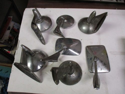 Vintage car  mirror  lot qty 7