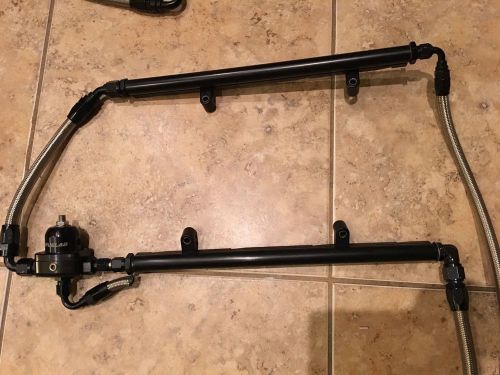 Stage 2 fuel system 800 hp made by dallas performance regulator pump rails