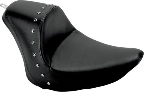 Saddlemen 806-12-0011 heels down seat w/studs harley davidson fxst/flst 06-12