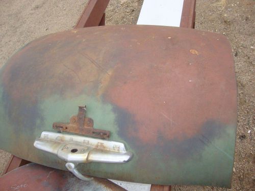 Used 1949? kaiser executive green car 4 dr, trunk lid and lever