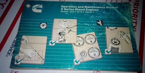 1996 cummins diesel c series engine operation &amp; maintenance manual