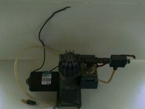 Vintage original kj miller co. dc 12 volt camper rv water tank air compressor