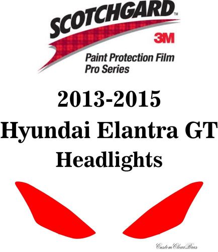 3m scotchgard paint protection film pro series fits 2013 2015 hyundai elantra gt