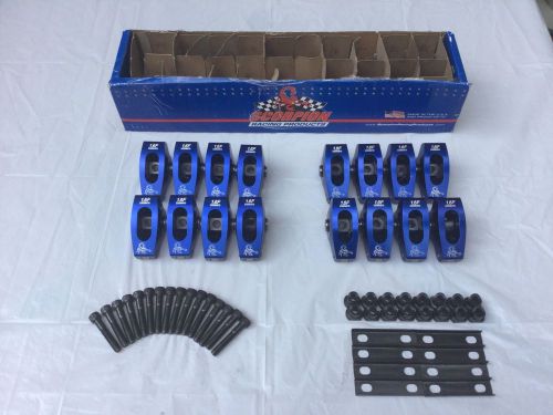 Scorpion roller rockers sbf ford 302 351w  1.6 ratio pedestal  scp-1021