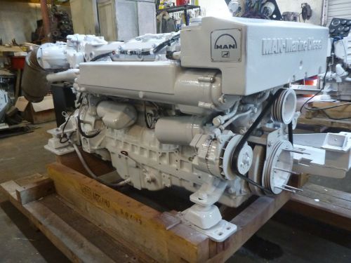 Man power plants commercial diesel engine(s) 500 hp transmission zf 2:1