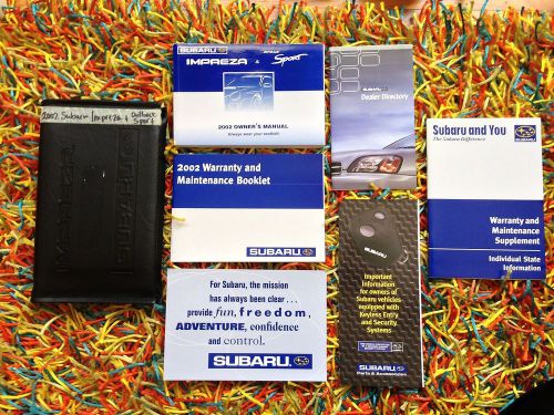 2004 subaru legacy outback sport owners manual set we ship out free same day
