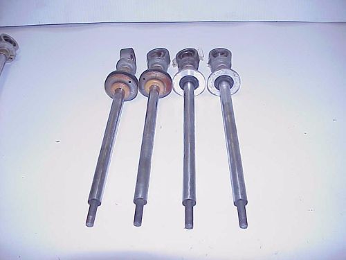 4 used bilstein shock 9&#034; shafts with shock eyelets nascar k&amp;n arca penske r1