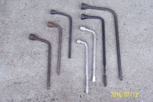 Lot of miscellaneous  bumper jack lug wrenchs