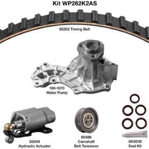 Engine timing belt kit w/water pump &amp; seals fits 1996-2002 volkswagen cabrio gol