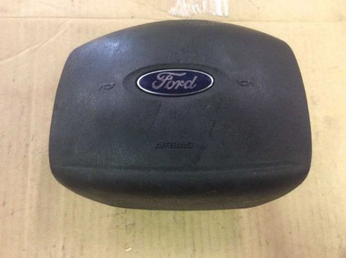 05 06 07 ford f250 f350 super duty front driver steering wheel air bag black