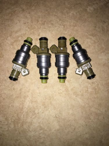 86-90 ford escort gt 1.9l flowmatched bosch 4-hole upgrade fuel injectors!