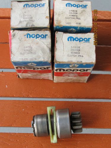 Nos mopar #4094174 starter clutch package fits 1962-1981 in original box 4106093