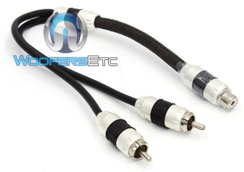 Si82ym stinger 2-channel 8000 series audiophile grade rca y-adapter cable