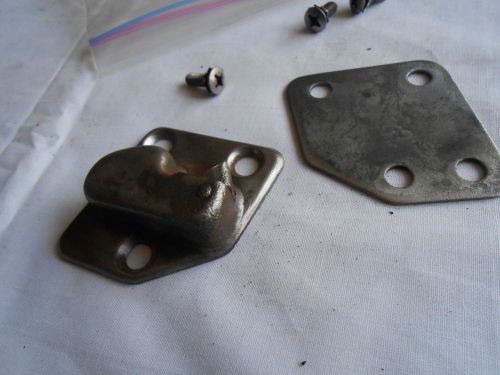 1949 plymouth passengen door striker, original part.