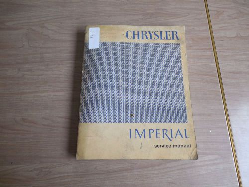 1966 chrysler imperial newport new yorker factory dealer service repair manual