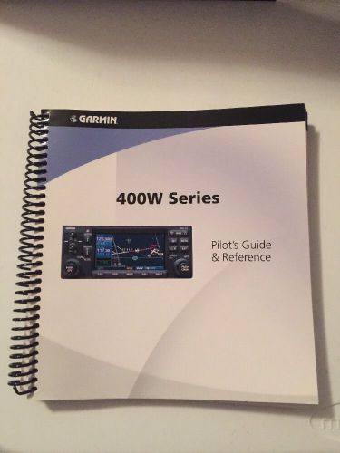 Unused garmin gns 400w series pilots guide and reference