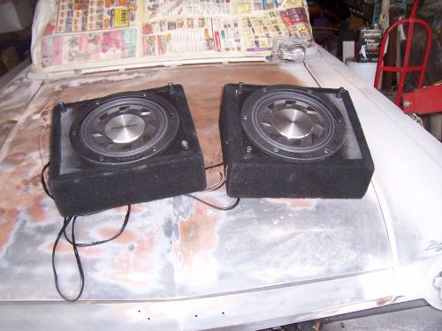 Pioneer ts-sw2541d subwoofers with boxes (pair)
