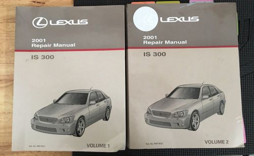 2001 lexus is300 shop manual
