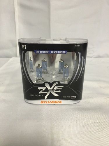 Sylvania h7 zxe 2 lamps 12.8 v 55 w xenon fueled silverstar