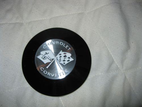 Corvette horn button new gm restoration for 1956-1962 with white letters (1958)